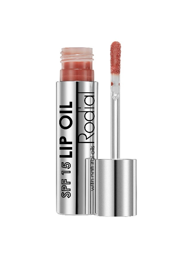 Rodial زيت شفاه روديال SPF 15 5 مل – حماية من الأشعة فوق البنفسجية للشفاه الحساسة، طيف واسع SPF 15 وحمض الهيالورونيك، درع مرطب لتخفيف حروق الشمس 5 مل - Image 1